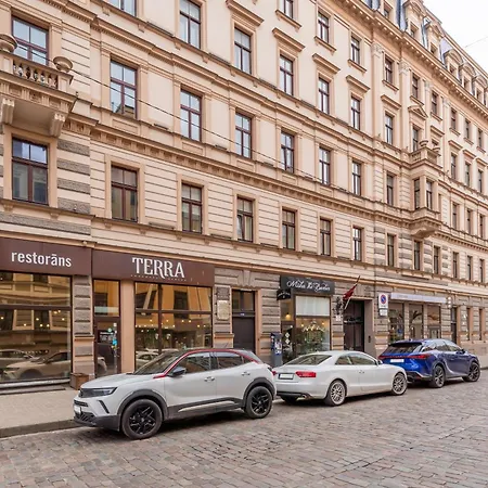 Apartmán Design With 2 Bathrooms - Blaumana Street Riga